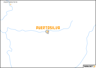 map of Puerto Silva