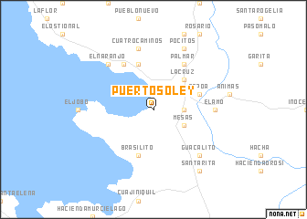 map of Puerto Soley