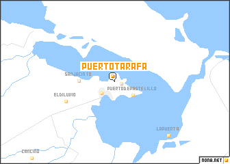 map of Puerto Tarafa