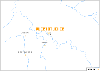 map of Puerto Tucker