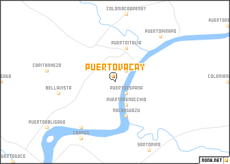 map of Puerto Vacay