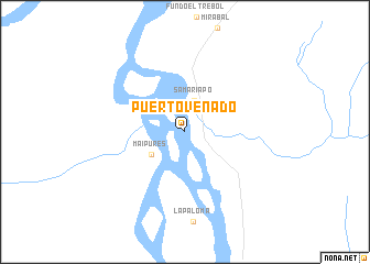 map of Puerto Venado