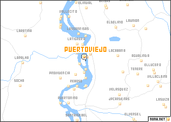 map of Puerto Viejo