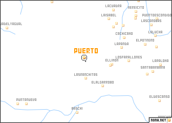 map of Puerto