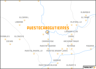 map of Puesto Cabo Gutierres