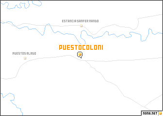 map of Puesto Colon-i