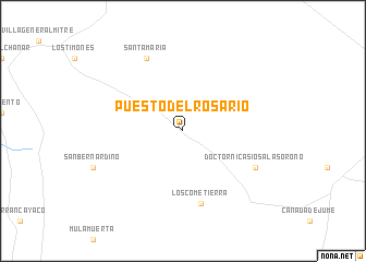 map of Puesto del Rosario