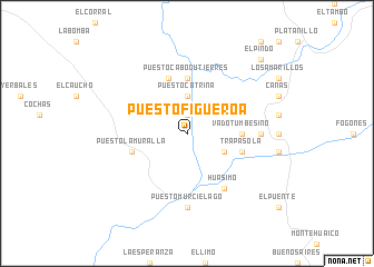map of Puesto Figueroa