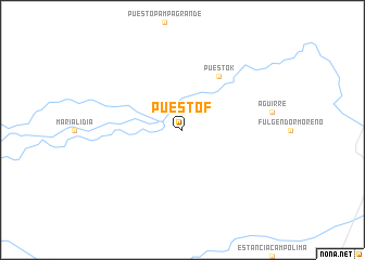 map of Puesto F