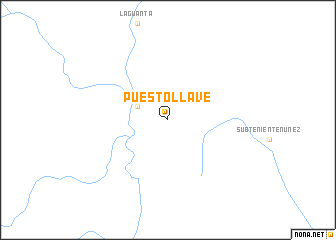 map of Puesto Llave
