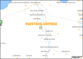 map of Puesto Valdarrago