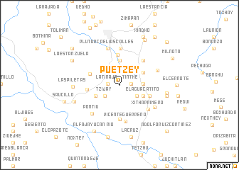 map of Puetzey