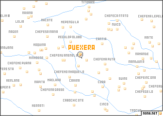 map of Puexera