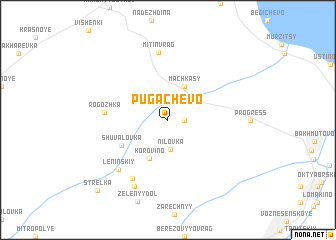 map of Pugachëvo