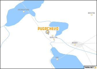 map of Pugachëvo