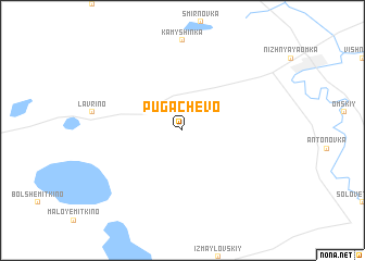 map of Pugachëvo
