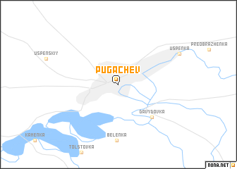 map of Pugachev