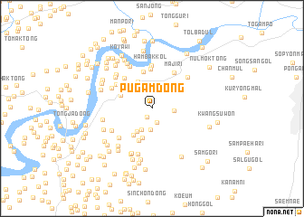 map of Pugam-dong