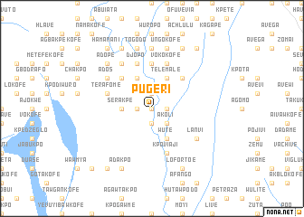 map of Pugeri