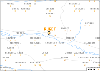 map of Puget