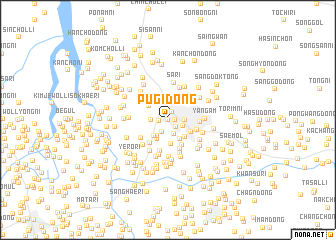 map of Pugi-dong