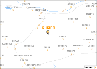 map of Pugino