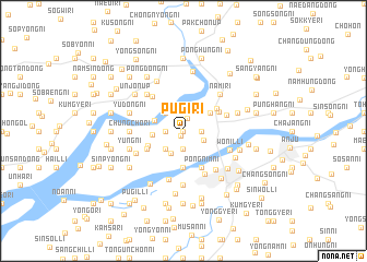 map of Pugi-ri