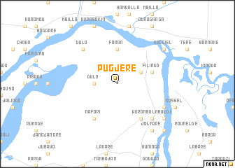 map of Pugjere
