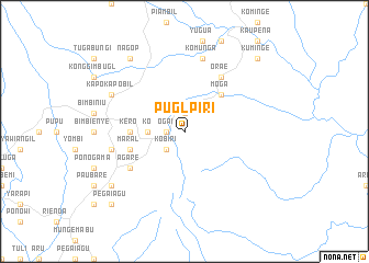 map of Puglpiri