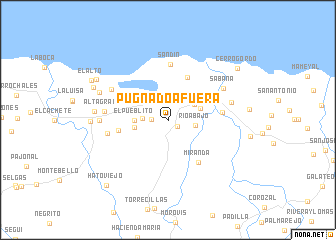 map of Pugnado Afuera