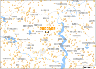 map of Pugŏdae