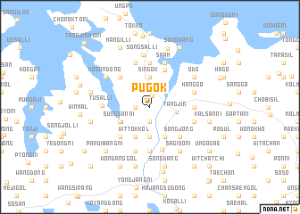 map of Pugok