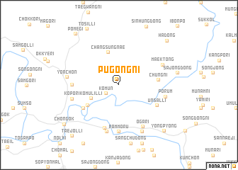 map of Pugong-ni