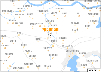 map of Pugong-ni