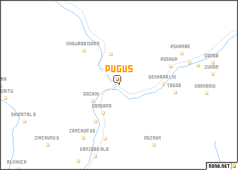 map of Pugus