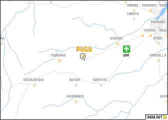 map of Pugu