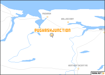 map of Pugwash Junction