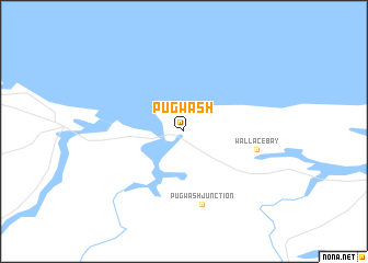 map of Pugwash