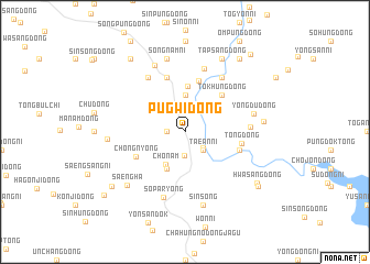 map of Pugwi-dong