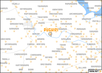 map of Pugwi-ri
