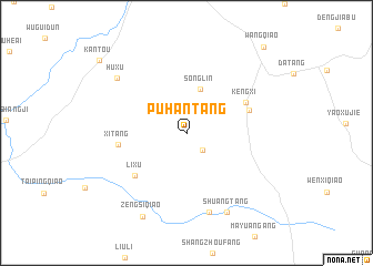 map of Puhantang