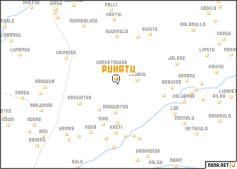 map of Pühatu