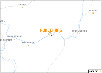 map of Puhechang