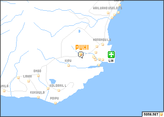 map of Puhi