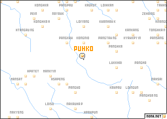 map of Puhko