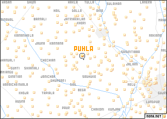 map of Puhla