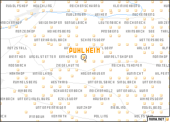 map of Pühlheim