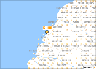 map of Pu-ho