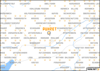 map of Pühret