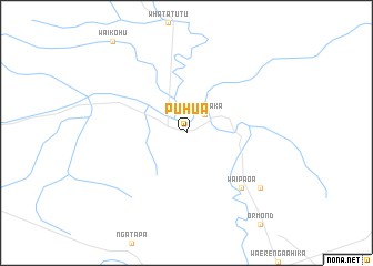 map of Puhua